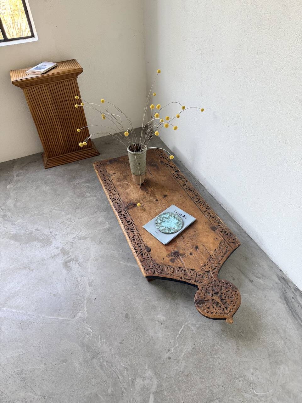 Coffee table, Afghan prayer table, 19th century