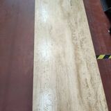 Travertine coffee table