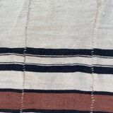 Tapis kilim tissage ancien de mali fait main 134x254 cm