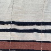 Tapis kilim tissage ancien de mali fait main 134x254 cm