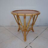 Rattan coffee table