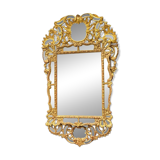 Baroque style mirror in carved and gilded wood, Austro-Hungarian Empire, early 19th century