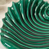 Green vintage ceramic cup
