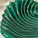 Green vintage ceramic cup