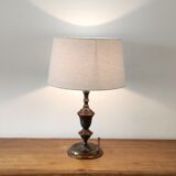 Lamp to table in red copper