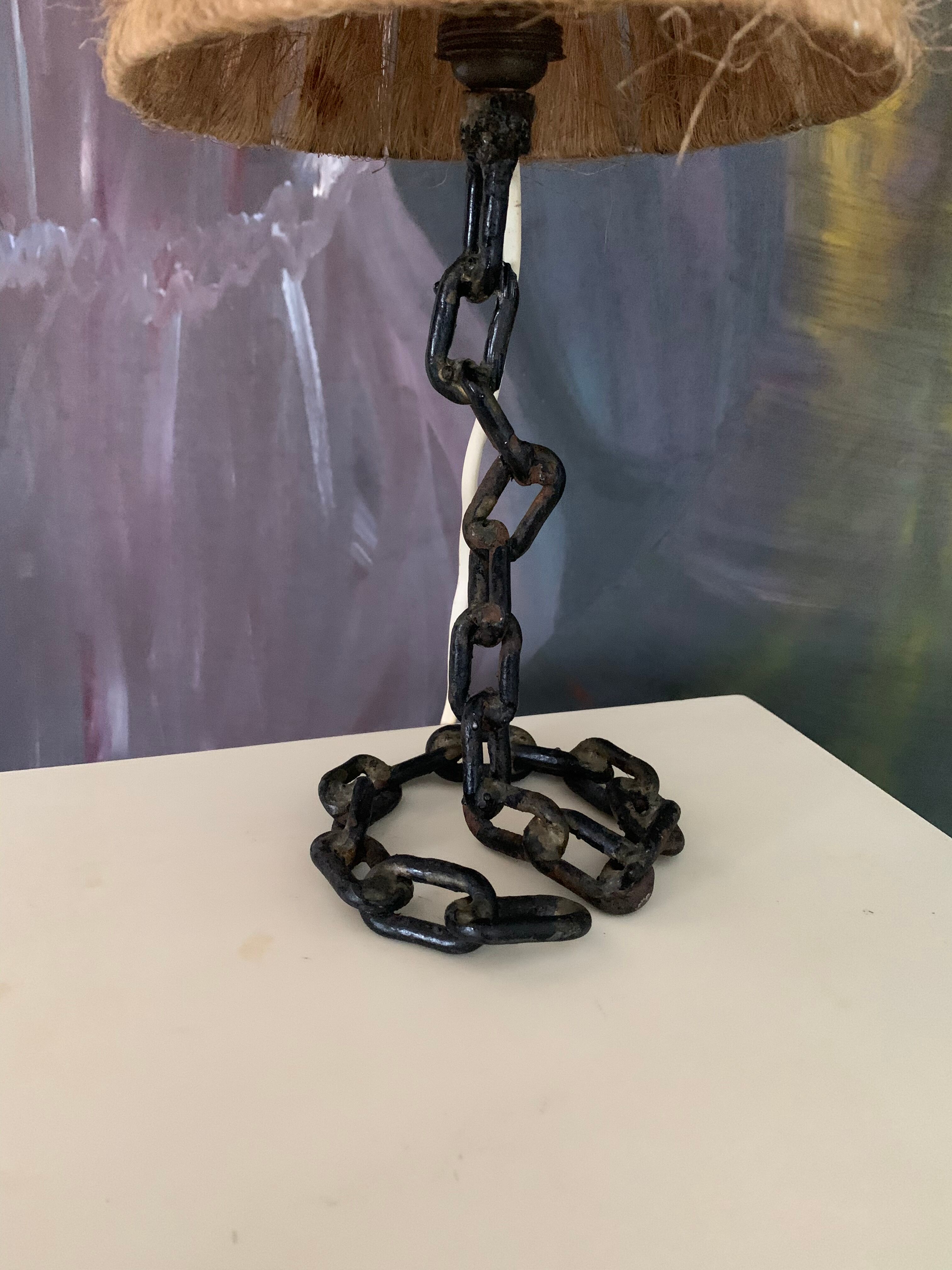 Brutalist vintage lamp