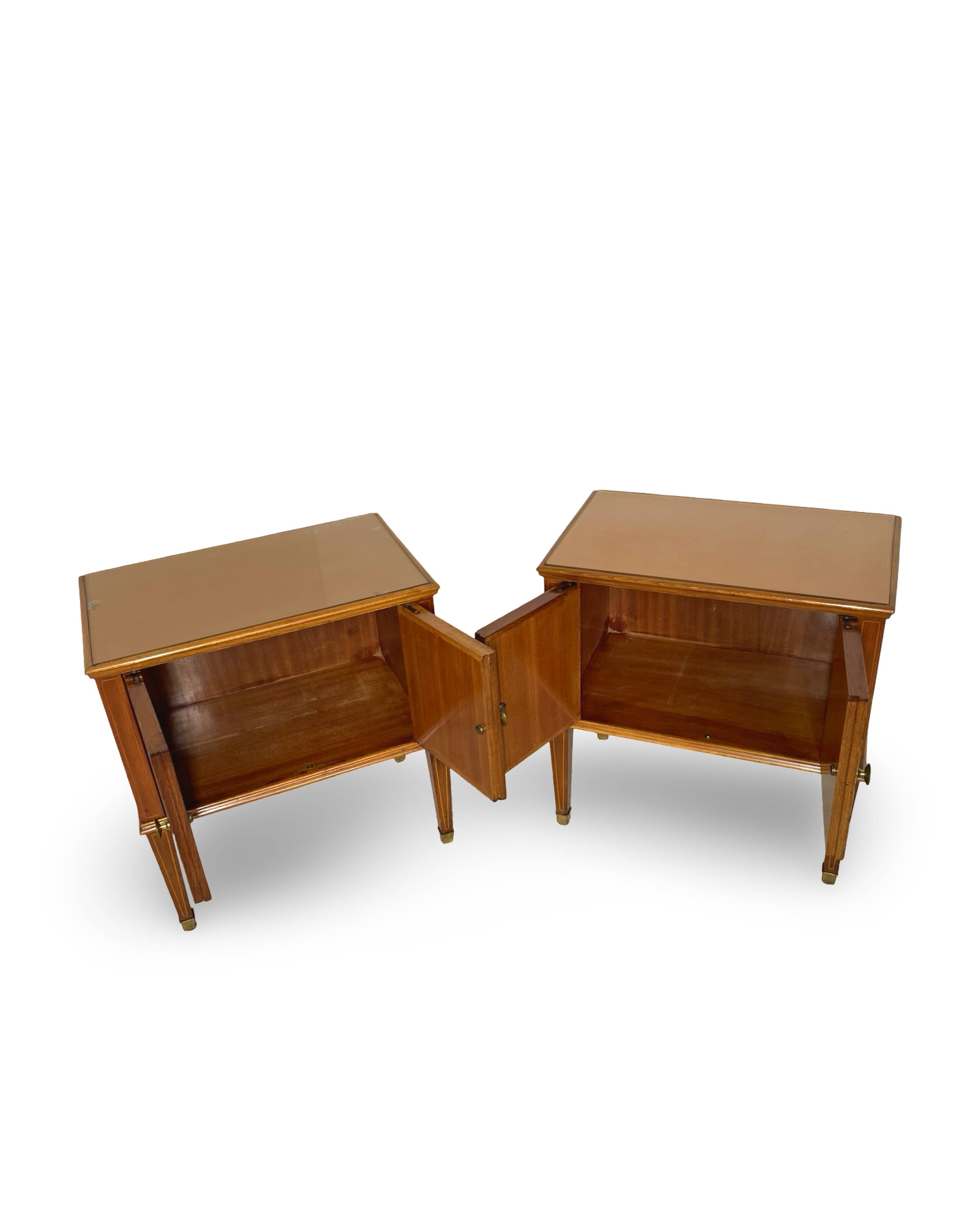 italian nightstands1950s