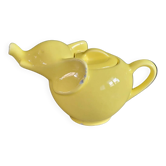 Théière éléphant vintage en porcelaine