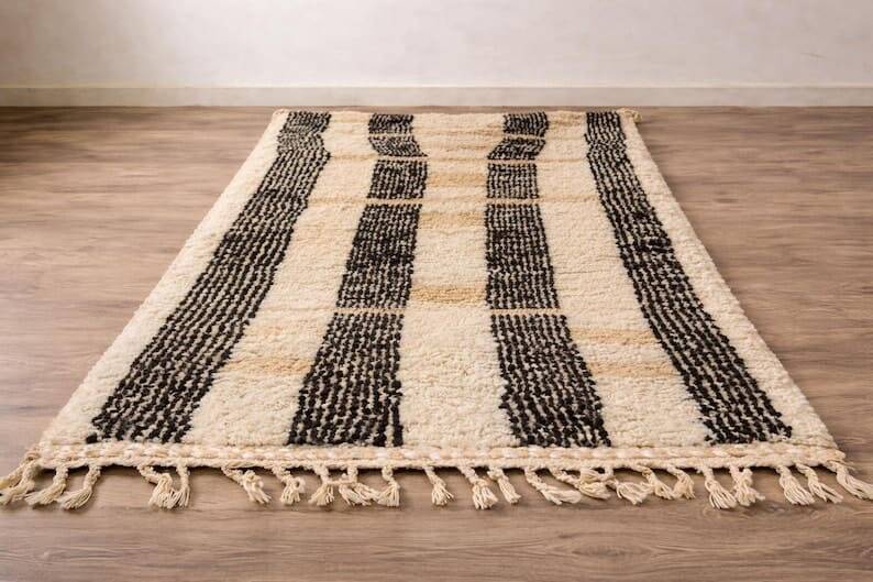 Tapis berbère fait main sur mesure authentique 150/250 cm