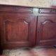 Old Breton oak sideboard – 2 doors, 2 drawers