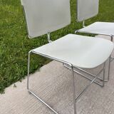 Pair of Max Stacker chairs from the 70s