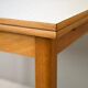 Extendable formica table