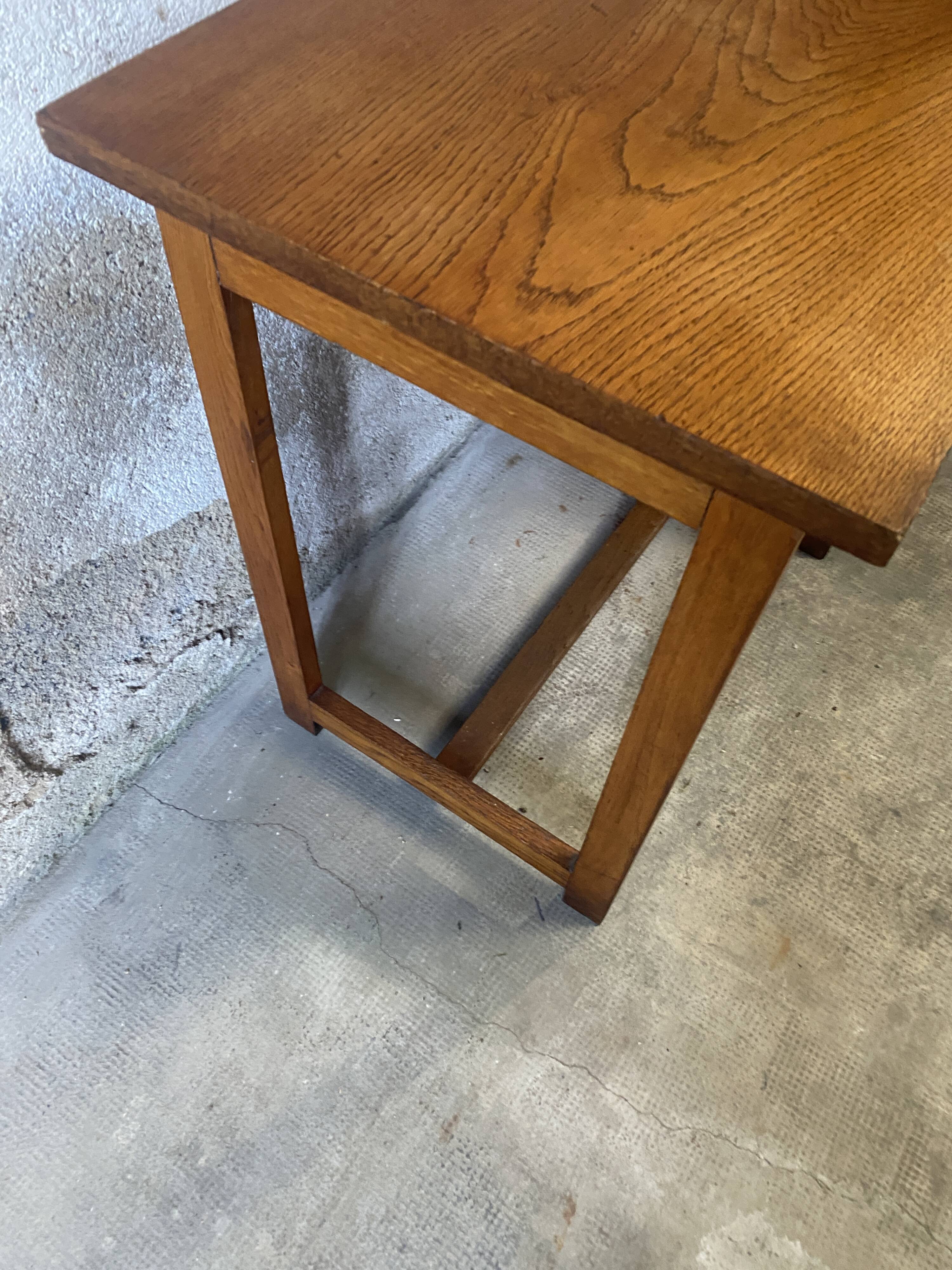 Children's desk in oak