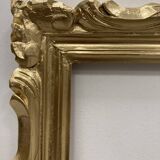 Louis XV style golden frame
