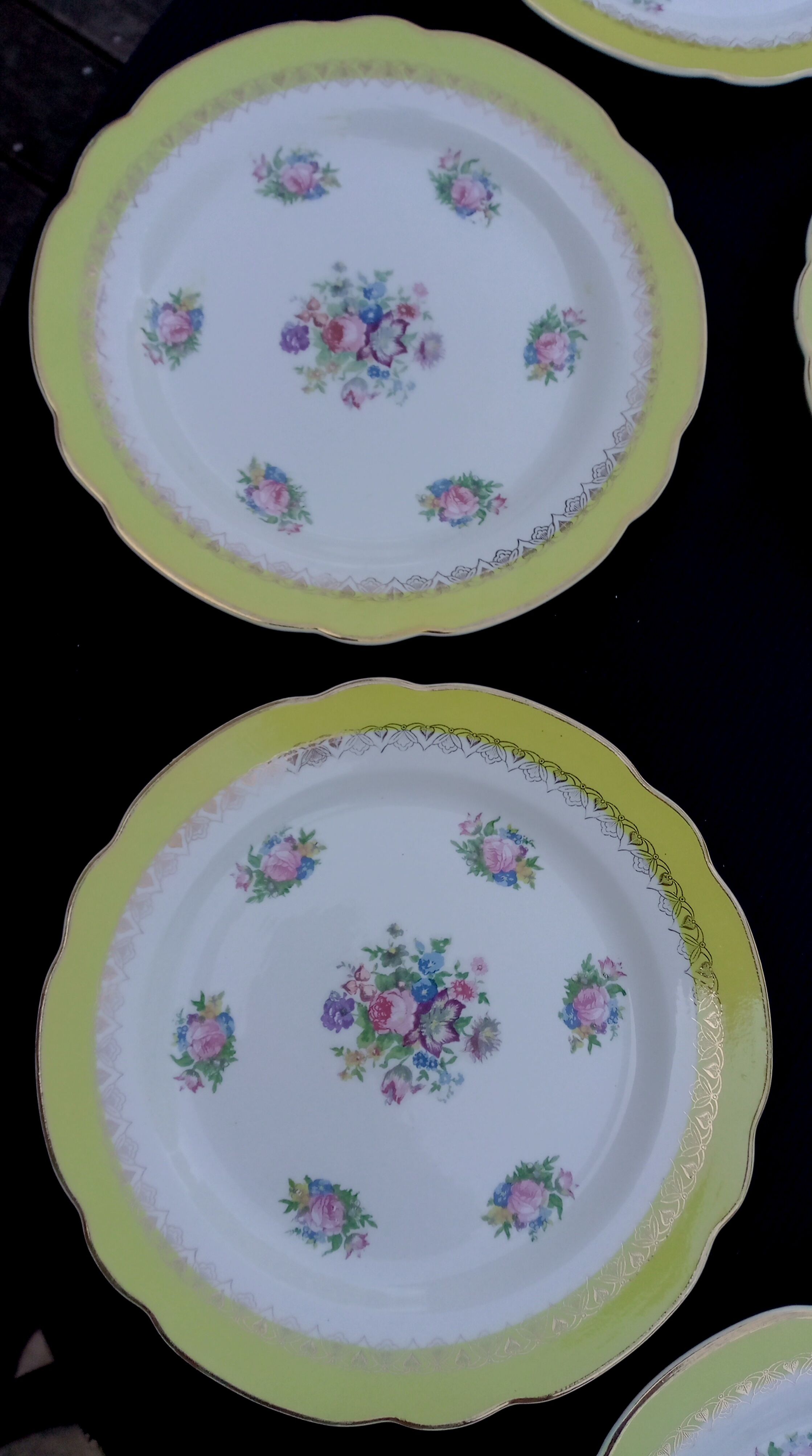 10 flat plates model graziella sarreguemines & digoin