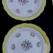10 assiettes plates modèle graziella sarreguemines & digoin