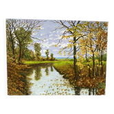 Paysage automnal signé de 2012