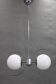 1940s Bauhaus Chandelier, Czechoslovakia