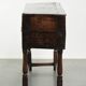 Antique English oak sideboard from the late 17th/early 18th century