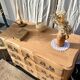 Louis XV chest of drawers in raw wood