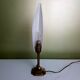 Lamp in gilded brass and perspex style 50 / 60