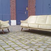 Set canapé / 1 fauteuil année 50 60 dans son jus