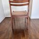 Set of 4 vintage solid wood chairs