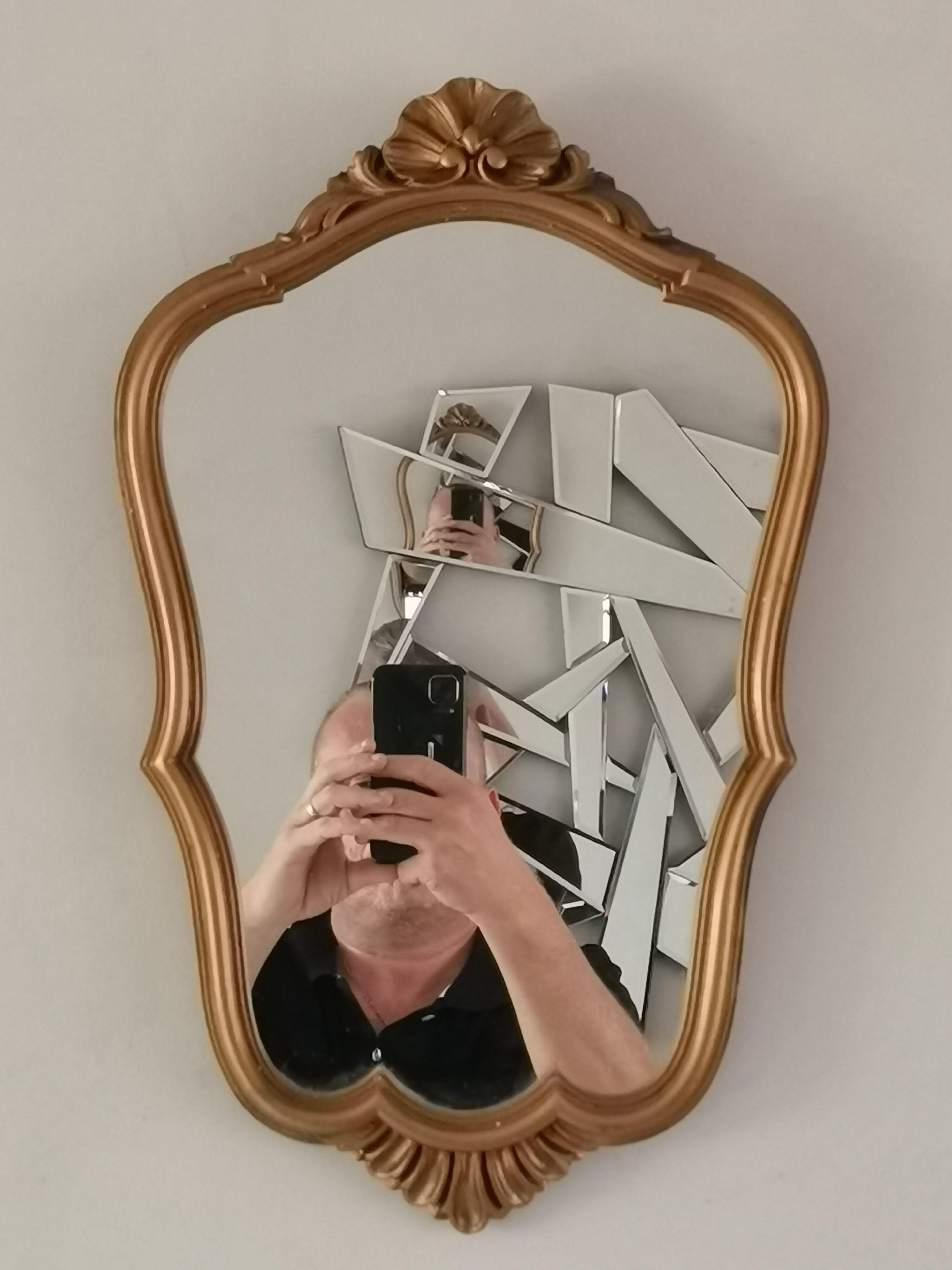 Mirror gilded wood
