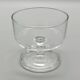 6 Cavalier glasses 15 cl Luminarc transparent glass vintage "sweden" model
