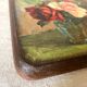 Peinture fleurs  impression d'art sur bois Roses