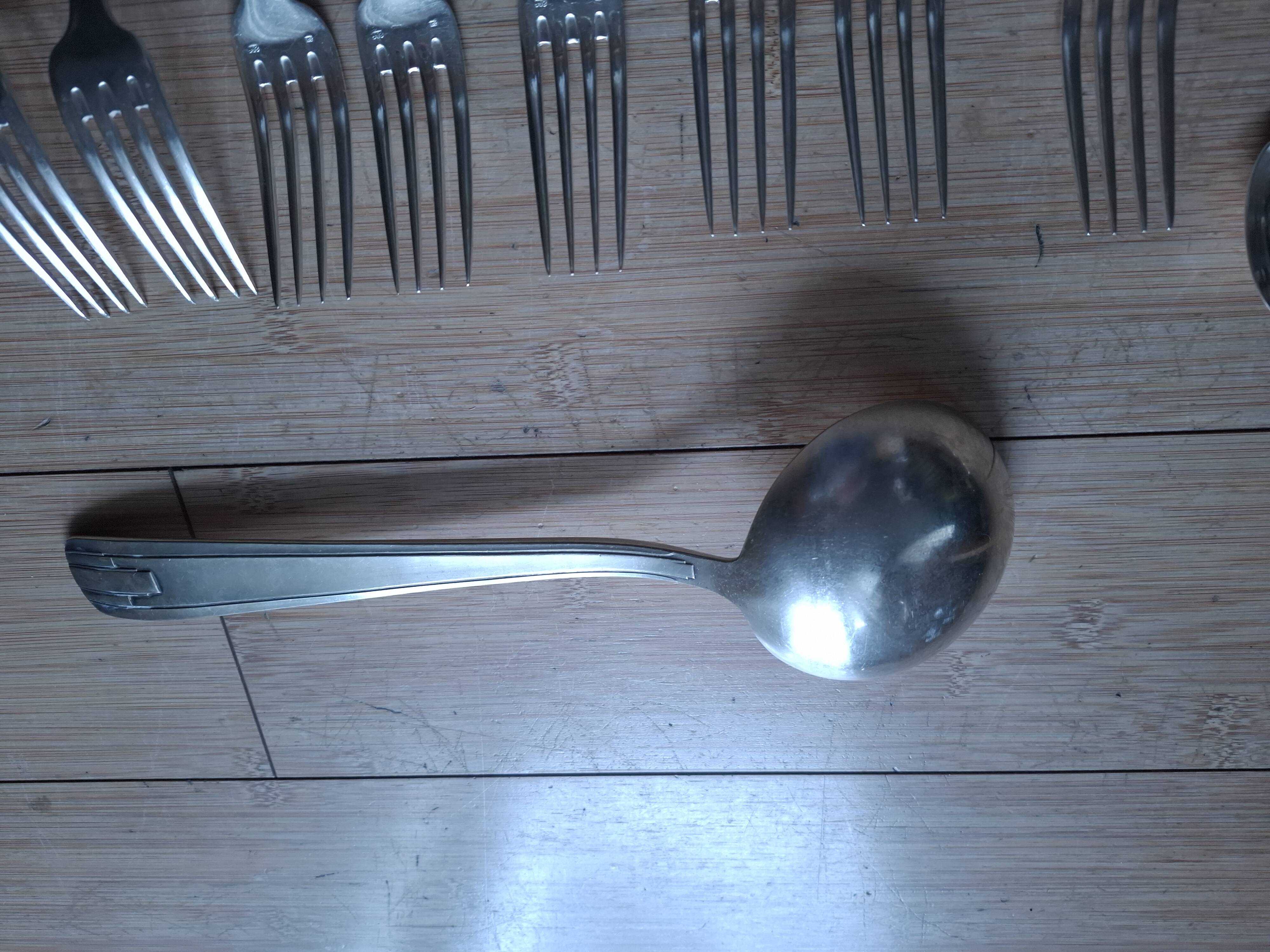 Art deco cutlery set in a box, 36 pieces.