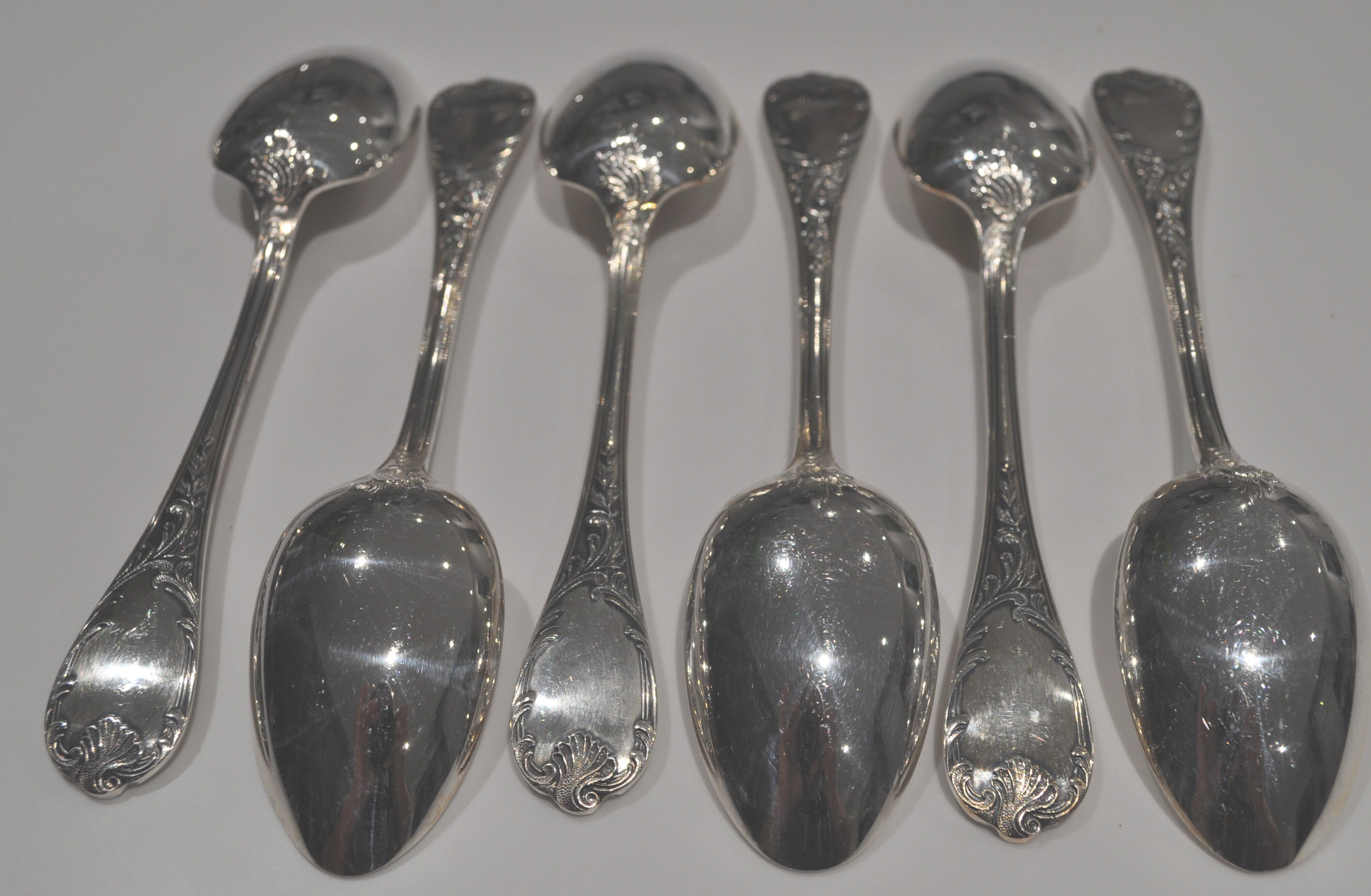 Set of 6 spoons Marly Christofle