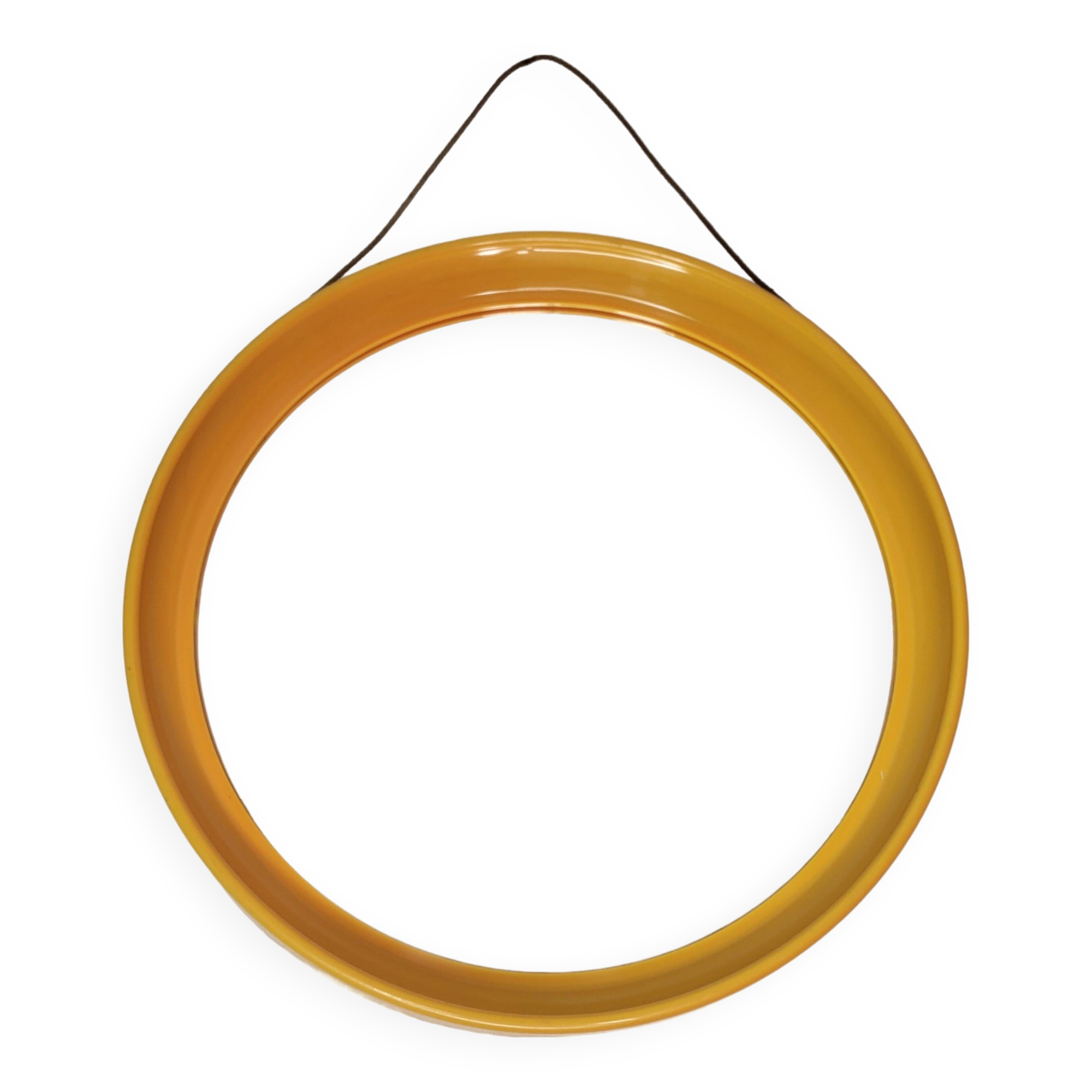 Vintage round mirror 70s