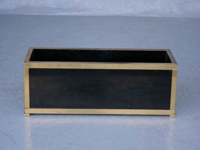 Design planter 1970 brass & bronze