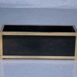 Design planter 1970 brass & bronze