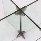 Italian Modern Glass Side Table 1970s
