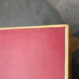 Mid-century red dining table or desk by Alvar Aalto for Artek, 1960s