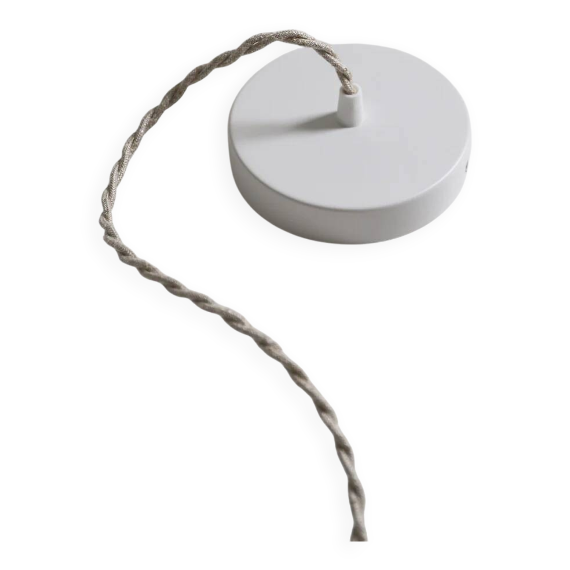 Suspension dôme arrondi avec volants Margaret imprimée "brindilles"