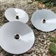 Enamelled sheet metal suspensions