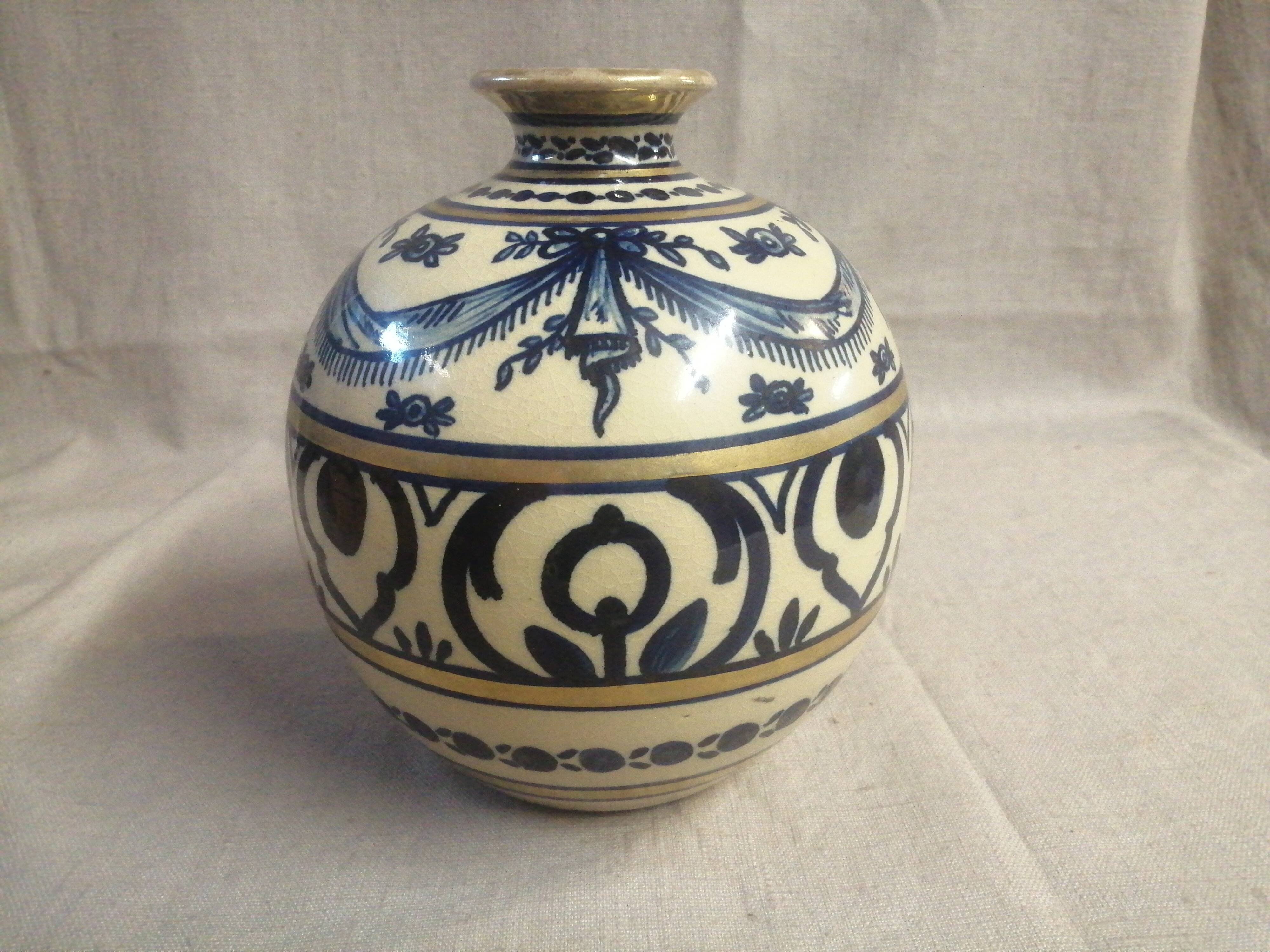 Vase art deco Alfred Renoleau