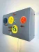 C-1701 Collage Wall Lamp By Willem Van Oyen For Raak Amsterdam, The Netherlands 1960S