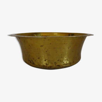 18th century brass basin