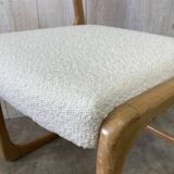 Set of 4 Baumann sled chairs