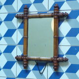 Mirror imitation bamboo frame