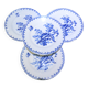 4 Gien Chardons dessert plates (5)
