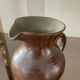 Vintage stoneware jug vase signed