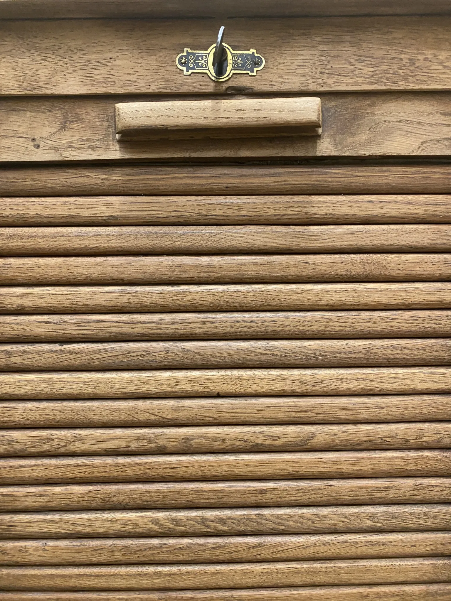 oak curtain furniture / filing cabinet