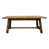 Pine dining table, DLG Georges Robert