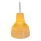 Holophane suspension en verre rv2 prismopal 1972  ø 24 cm