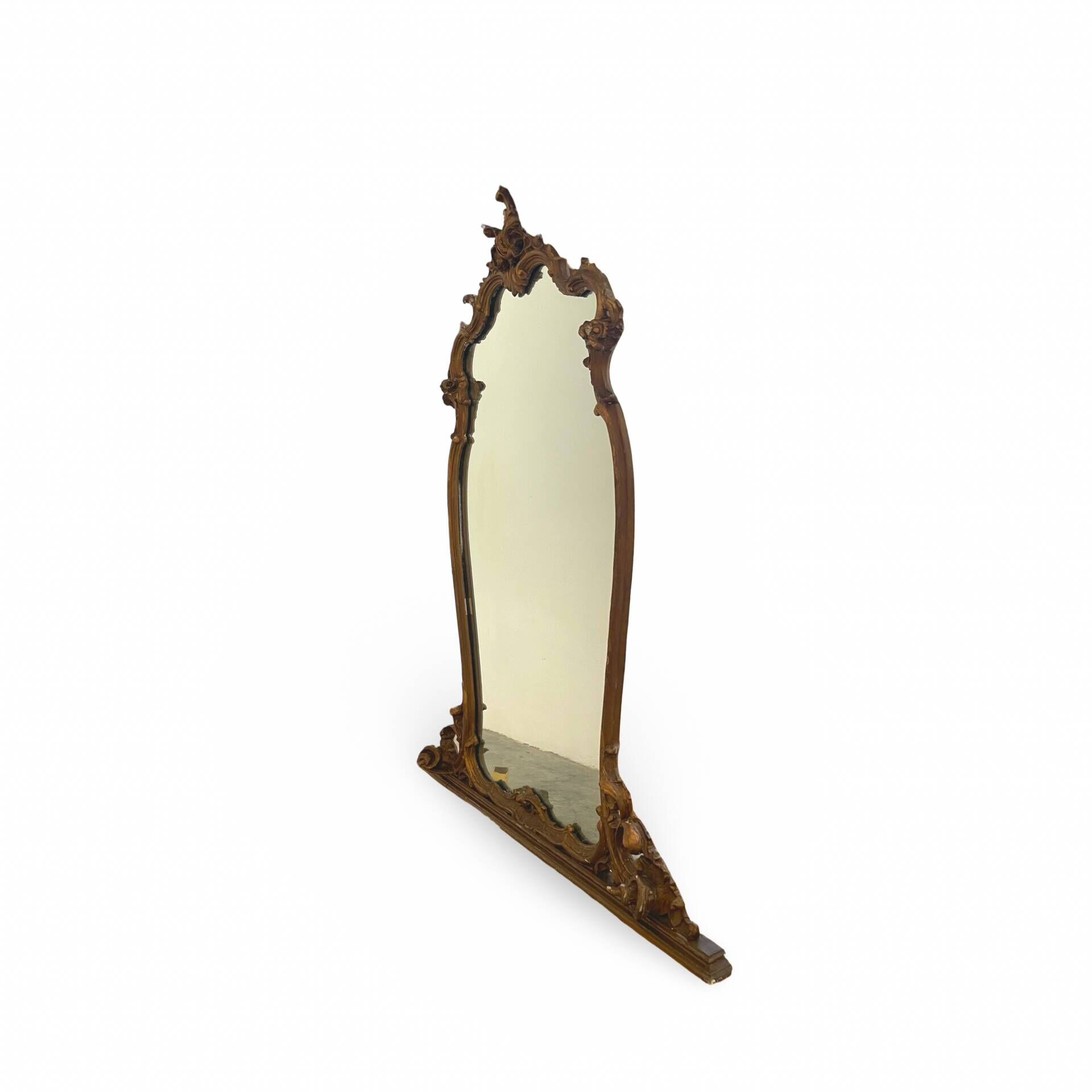 Baroque style wall mirror